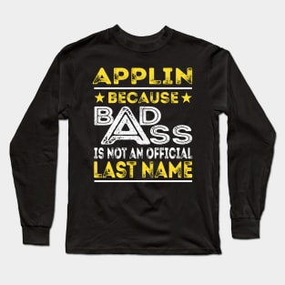 Apple Long Sleeve T-Shirt